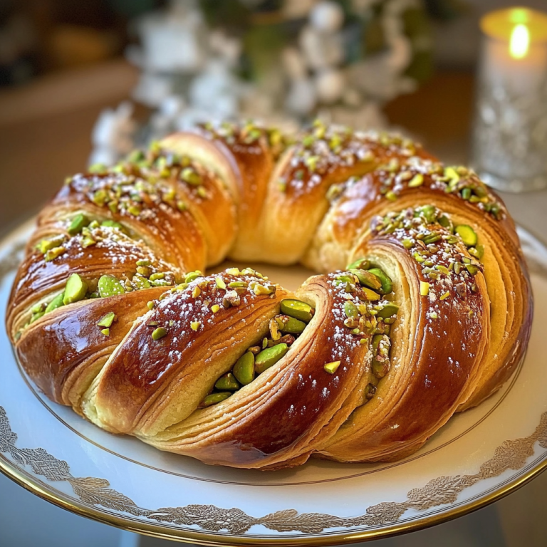 Couronne de Pâques Pistache