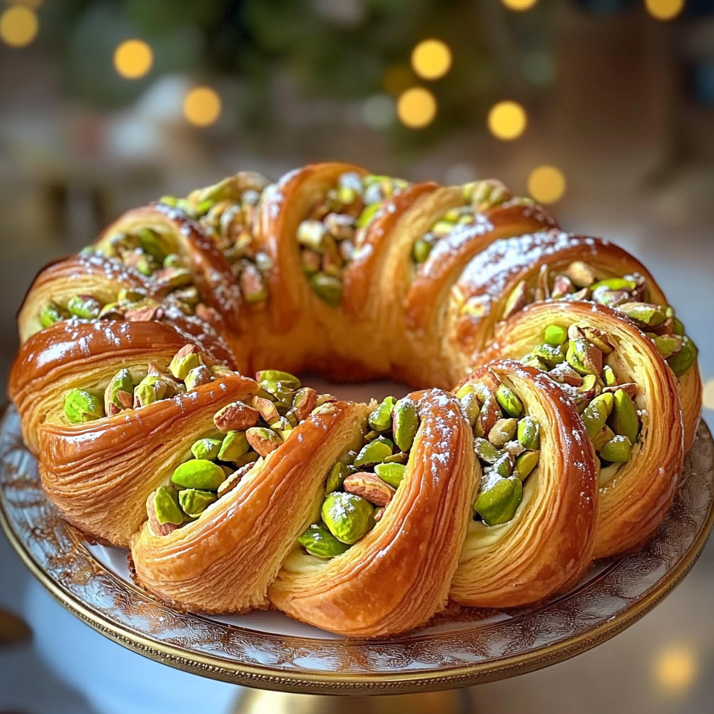 Couronne de Pâques Pistache