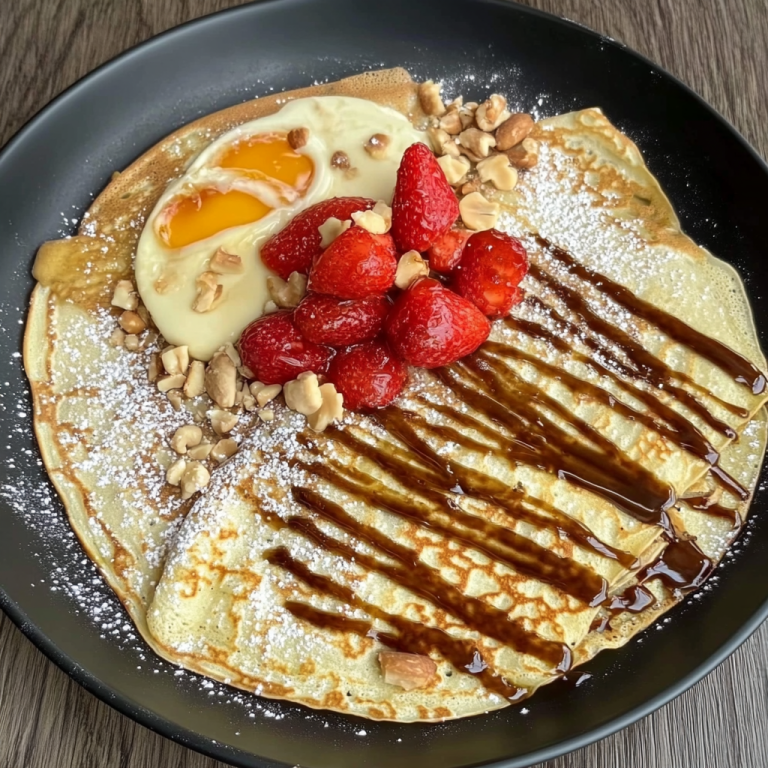 Crêpes à l’avoine en 5 minutes
