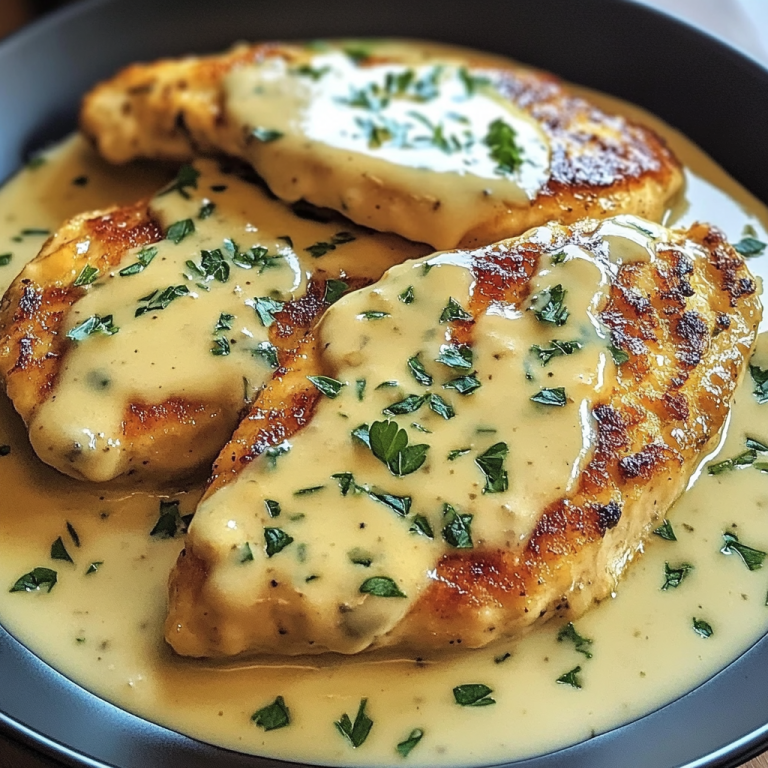 Escalopes de Poulet à la Crème de Moutarde