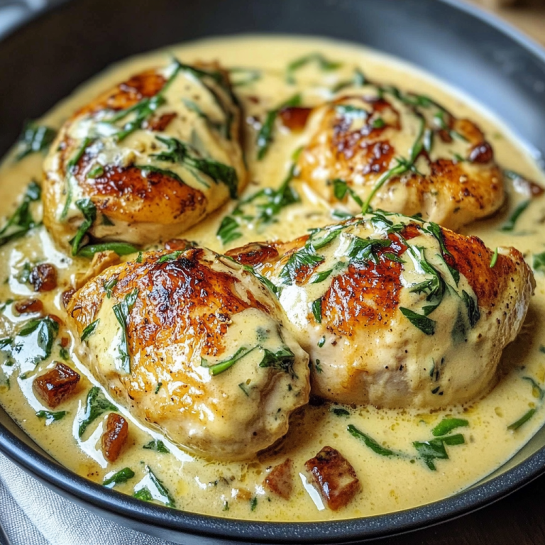 Poulet Crémeux à la Toscane