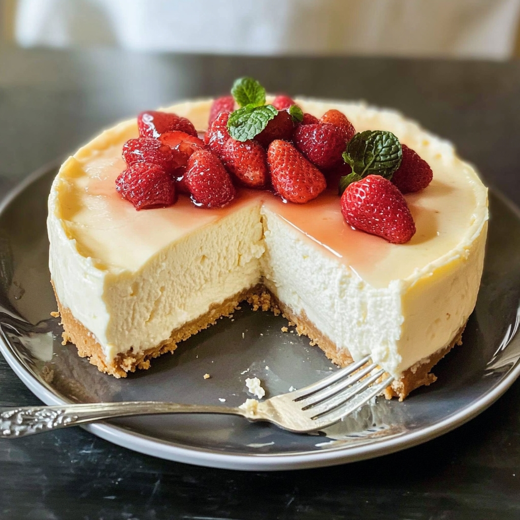 Creamy New York Cheesecake