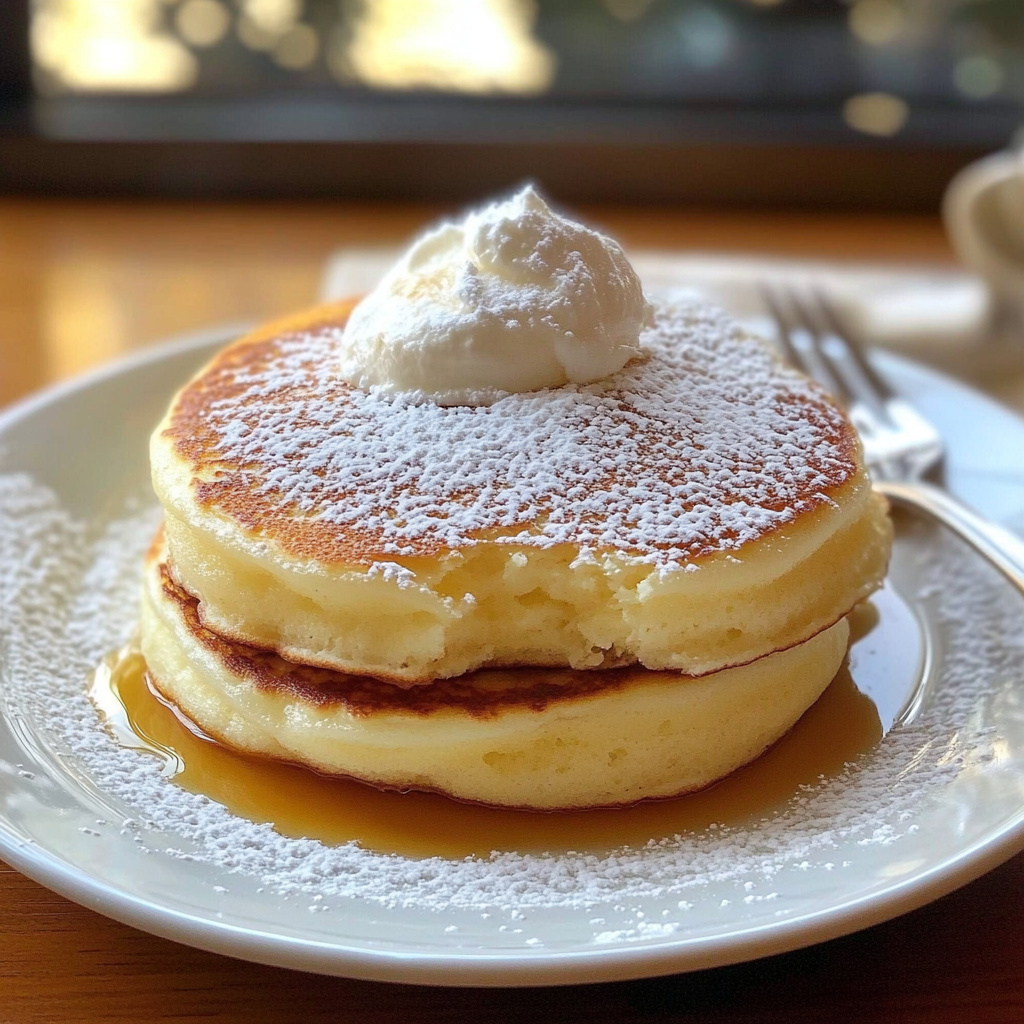 Fluffy Japanese Souffle Pancakes