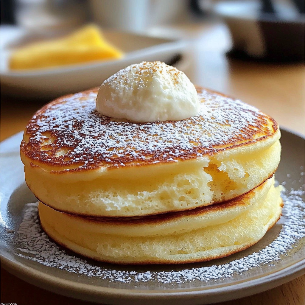 Fluffy Japanese Souffle Pancakes