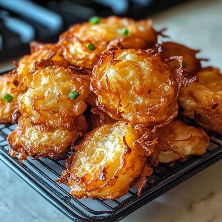 Crispy Amish Onion Fritters