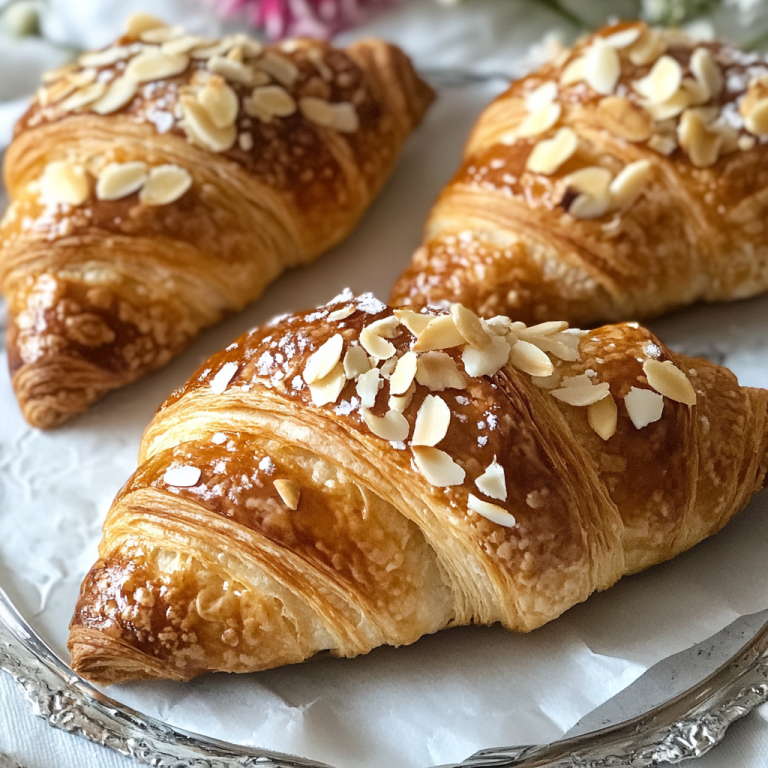 Croissants aux Amandes