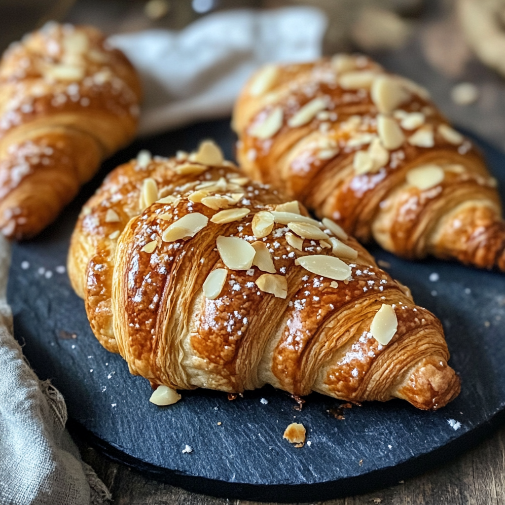 Croissants aux Amandes