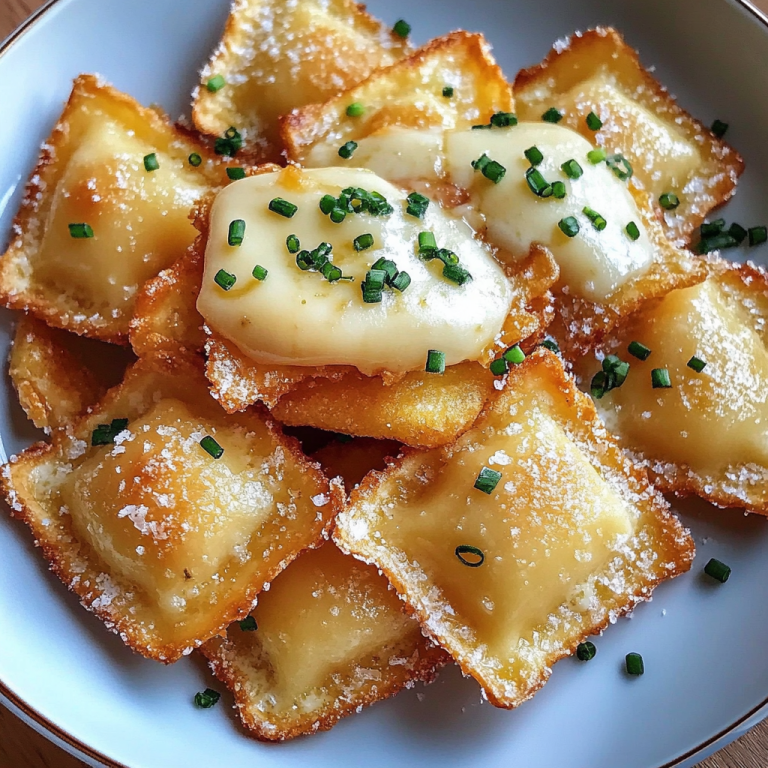 Ravioles Frites au Camembert