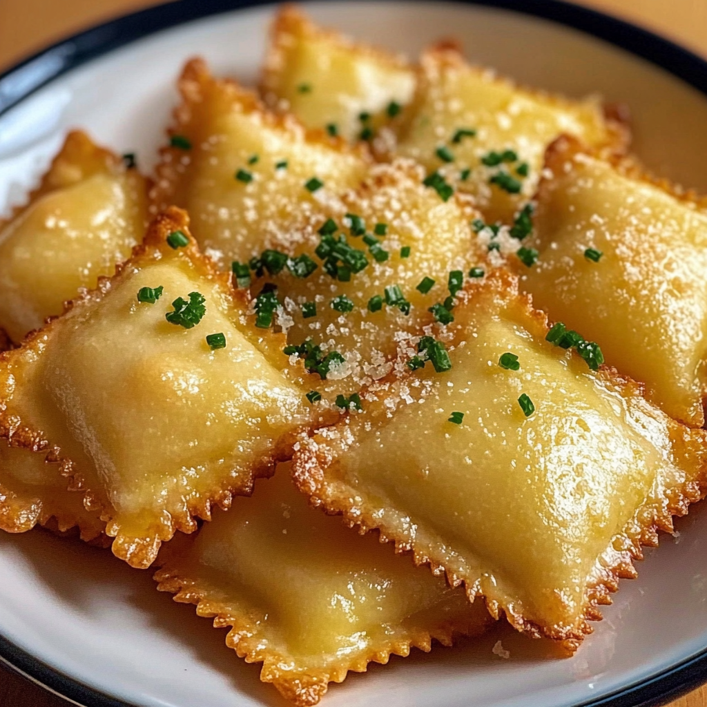 Ravioles Frites au Camembert