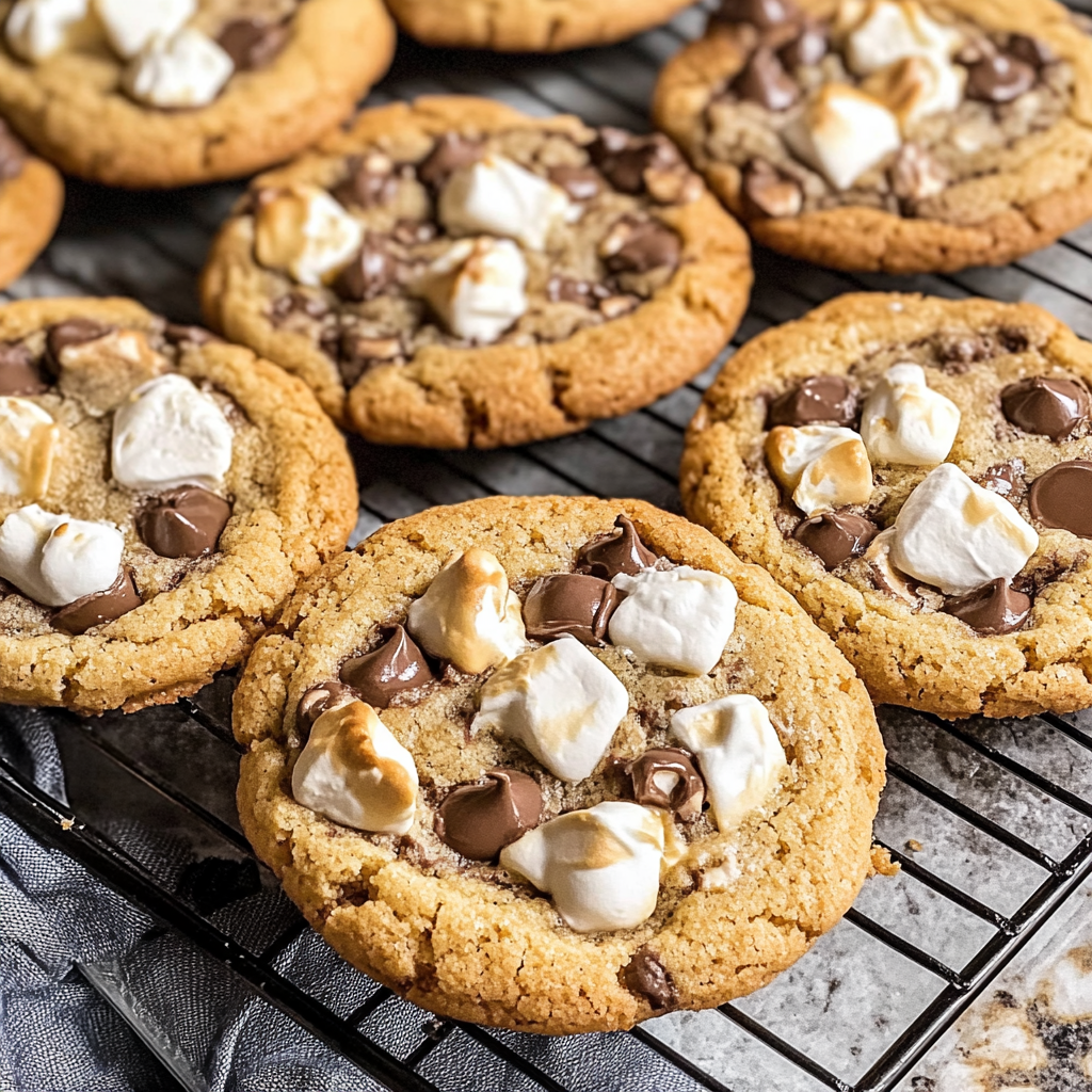 Easy S’mores Cookies Recipe