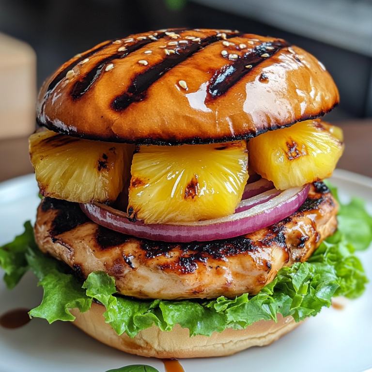 Chicken Teriyaki Burgers