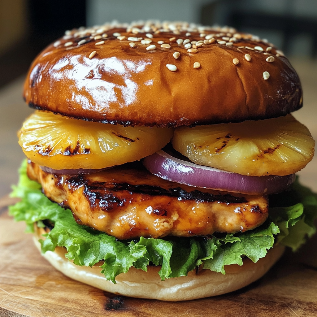 Chicken Teriyaki Burgers