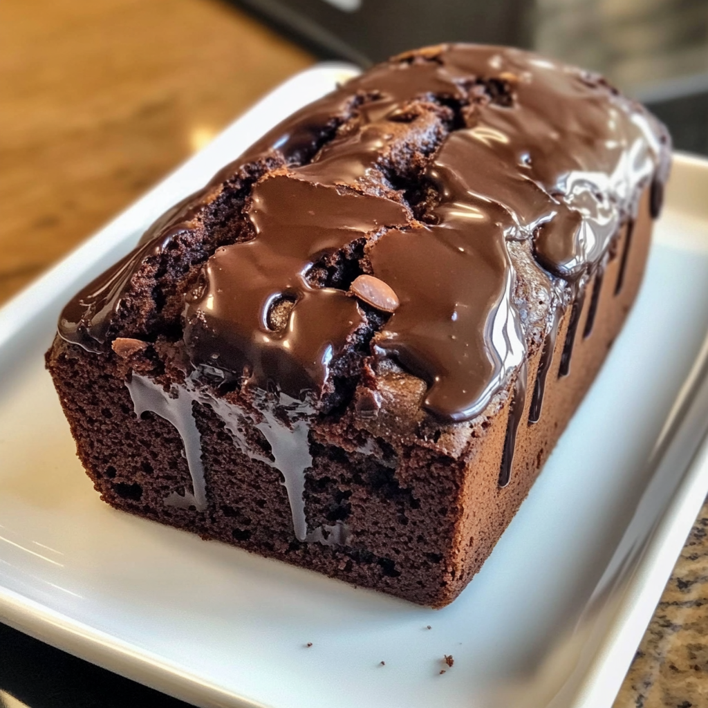 Hot Fudge Brownie Bread Recipe