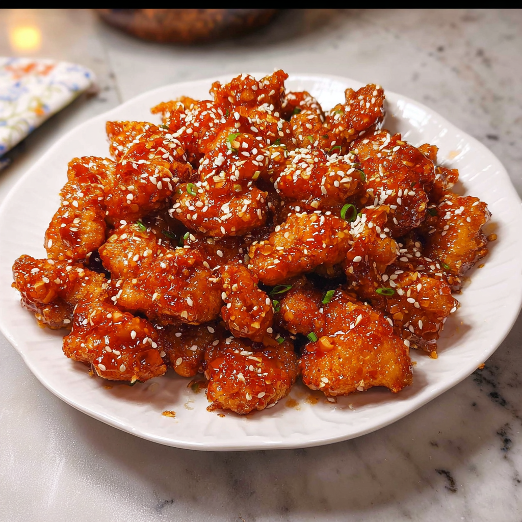 Korean Popcorn Chicken