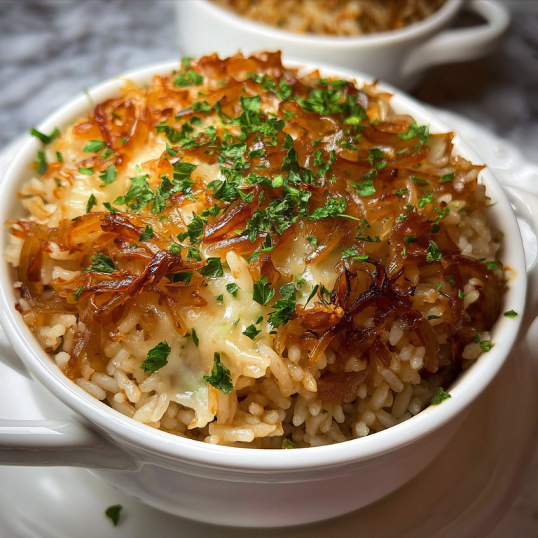 Delicious French Onion Soup Rice