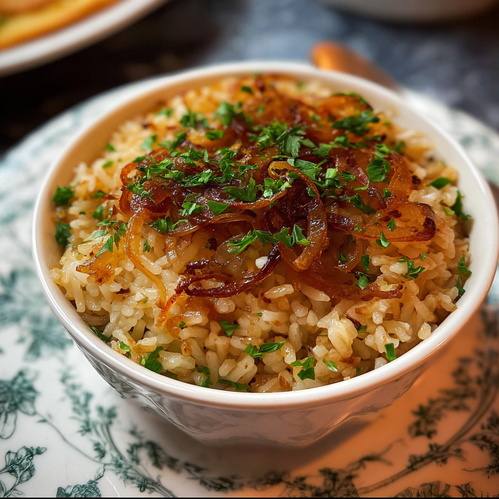 Delicious French Onion Soup Rice