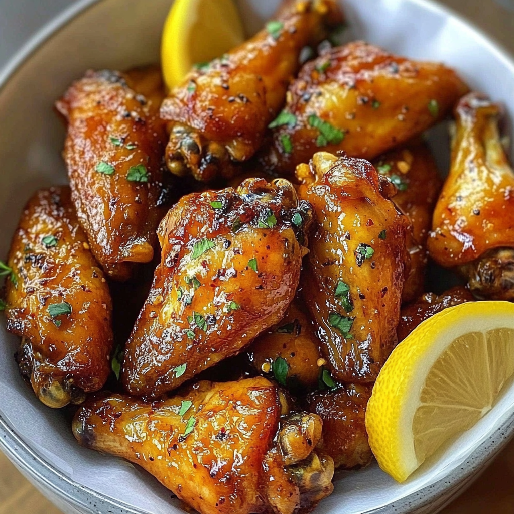 Honey Lemon Pepper Wings