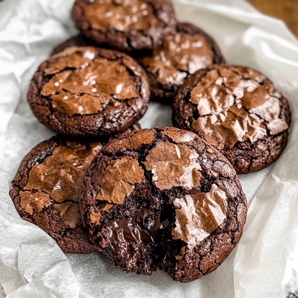 The Best Fudgy Chewy Brownie Cookies