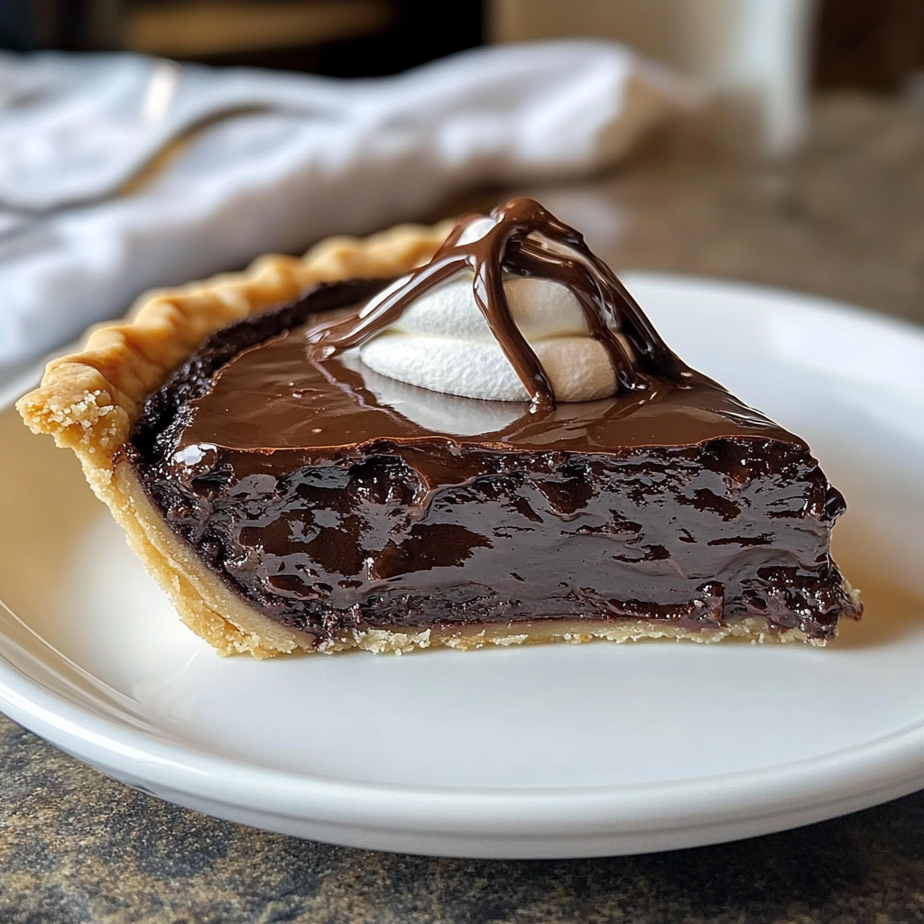 Hot Fudge Pie