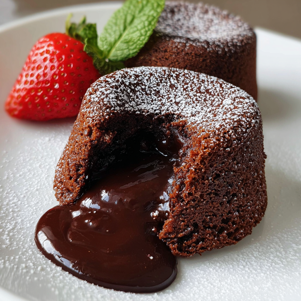 Easy Chocolate Molten Lava Cakes