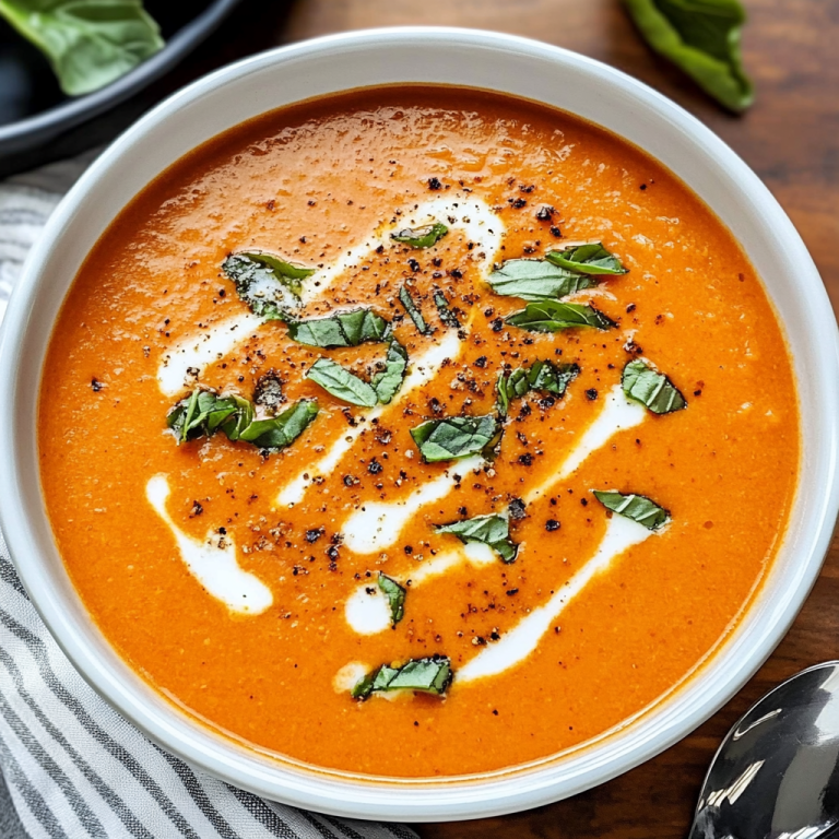 Creamy Tomato Bisque Soup