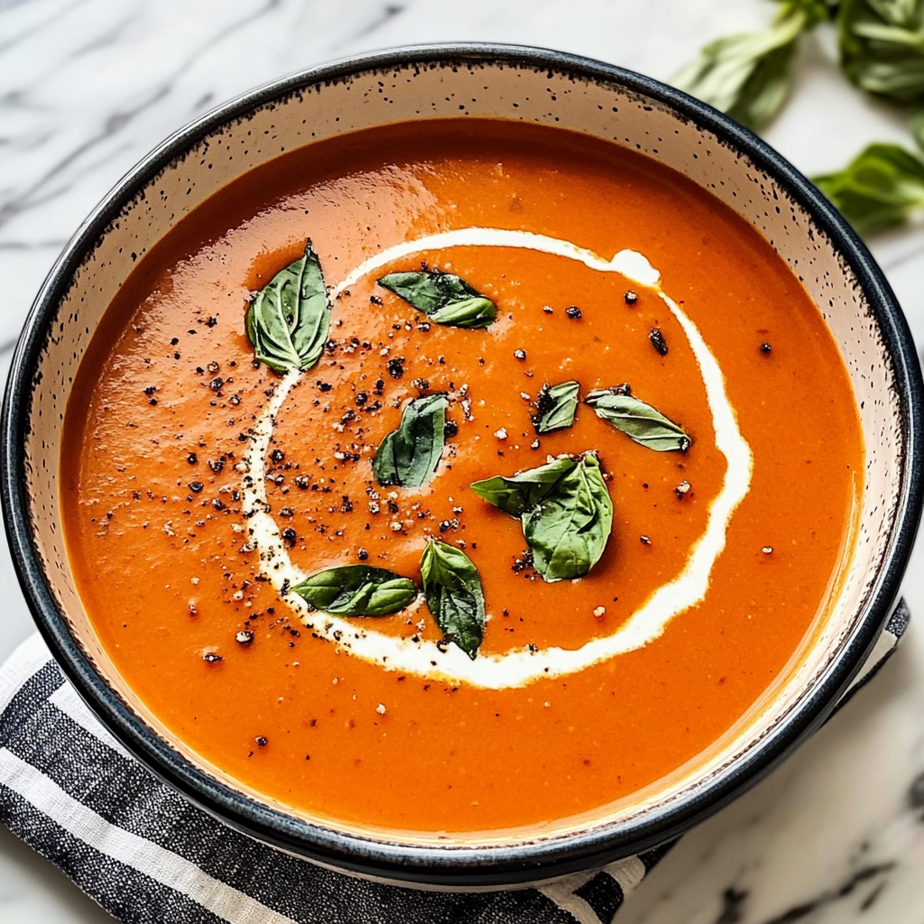 Creamy Tomato Bisque Soup