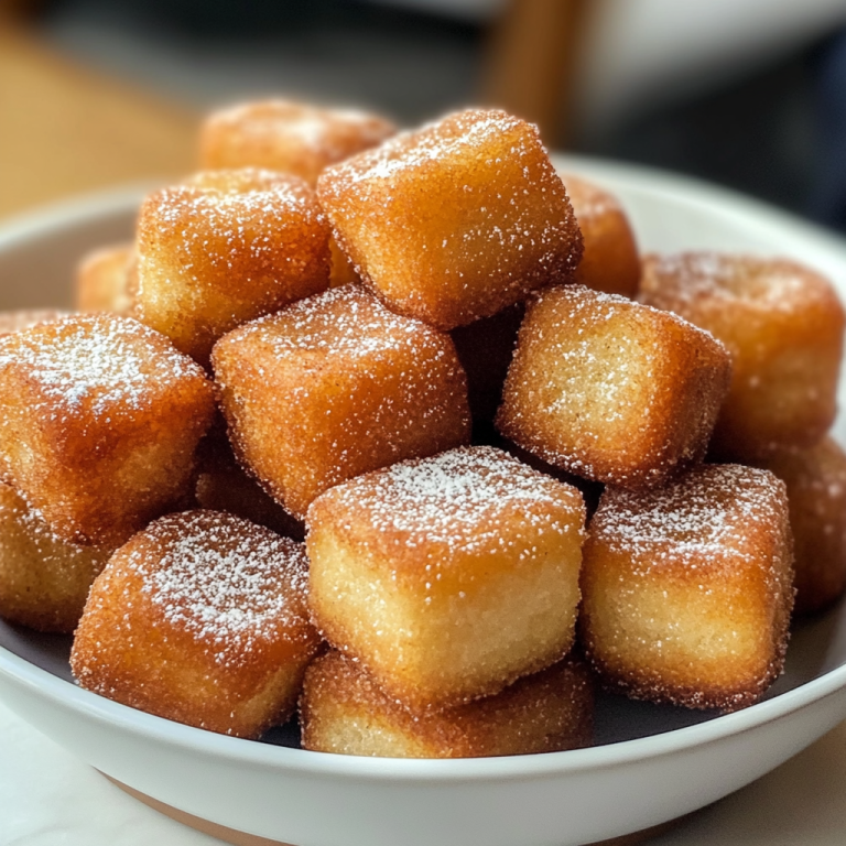 Fluffy Air Fryer Churro Bites