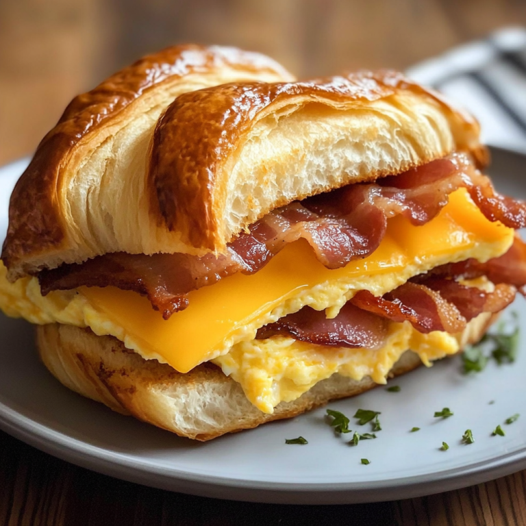 Croissant Breakfast Sandwiches
