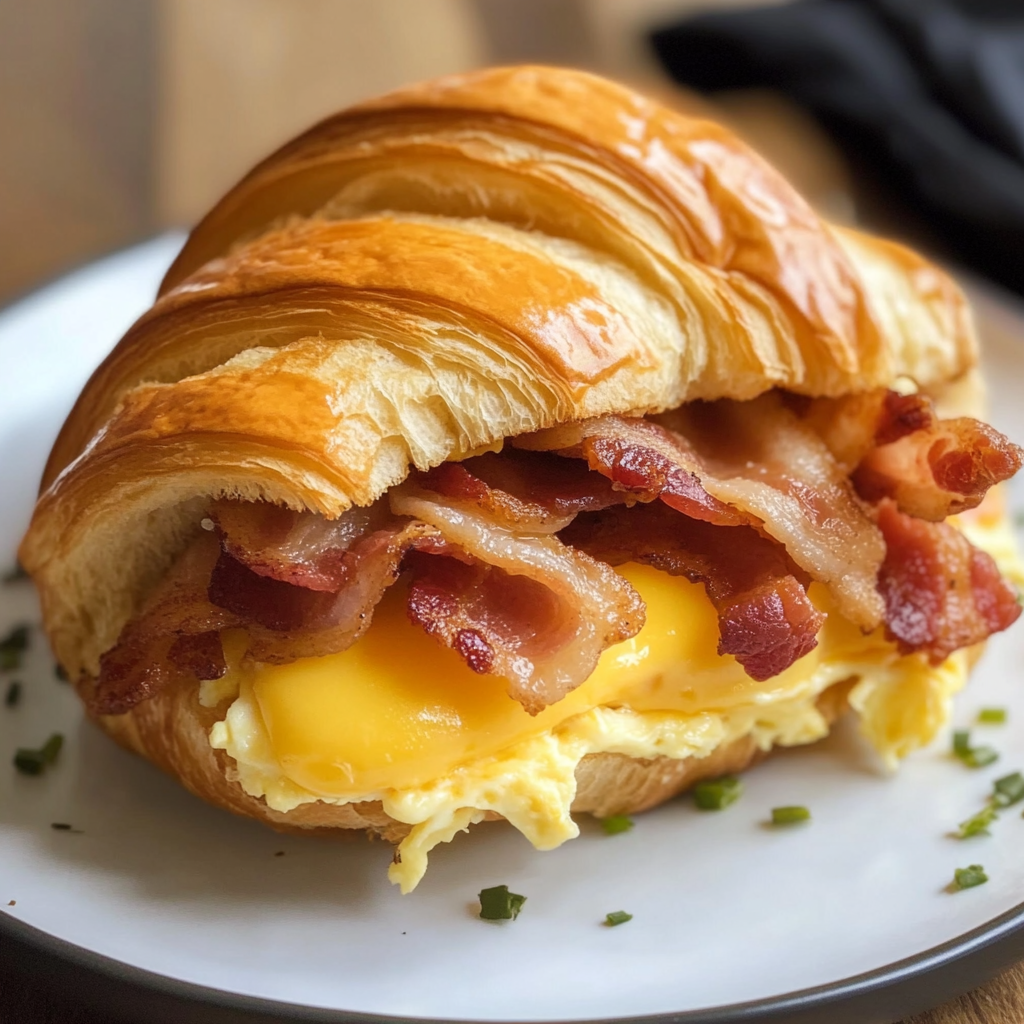 Croissant Breakfast Sandwiches