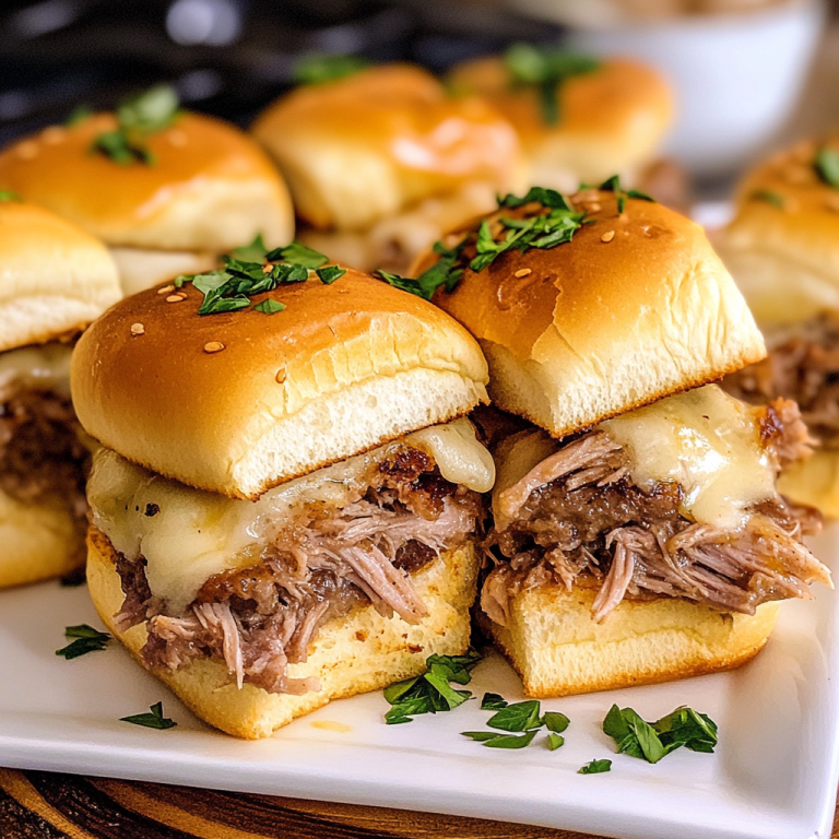 Easy French Dip Sliders
