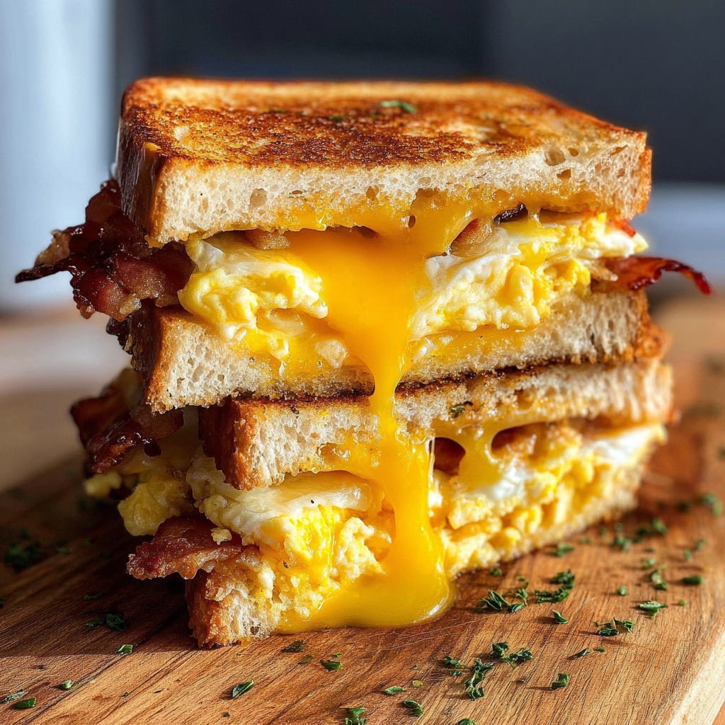 Breakfast Grilled Cheese