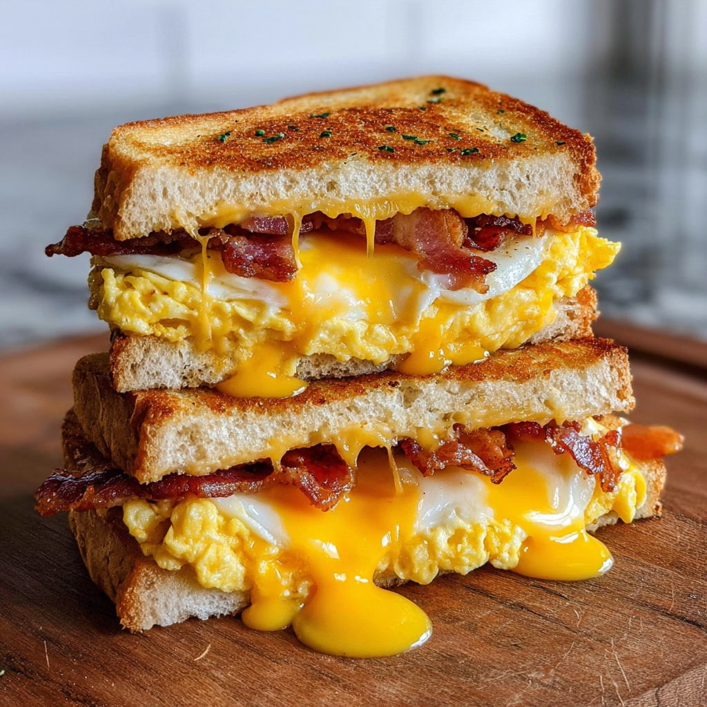 Breakfast Grilled Cheese