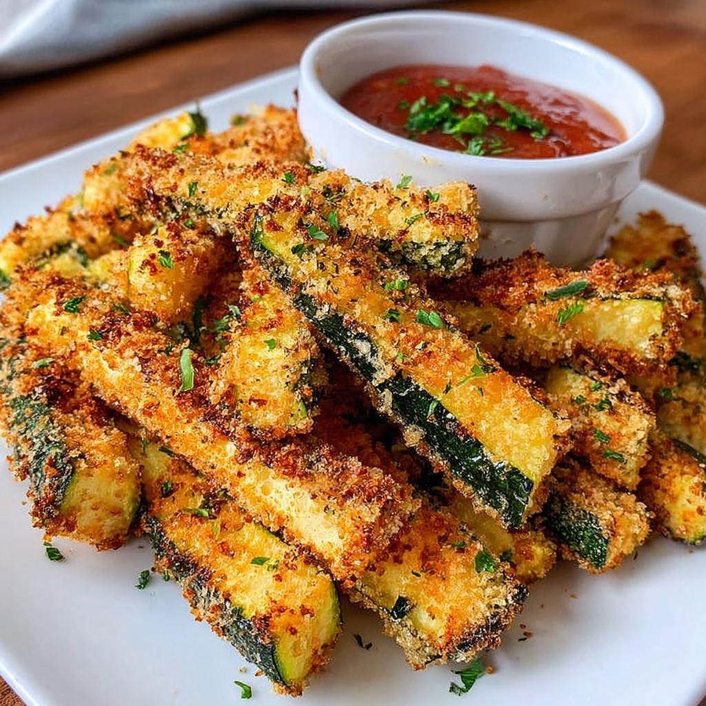 Low Calorie Air Fryer Zucchini Fries