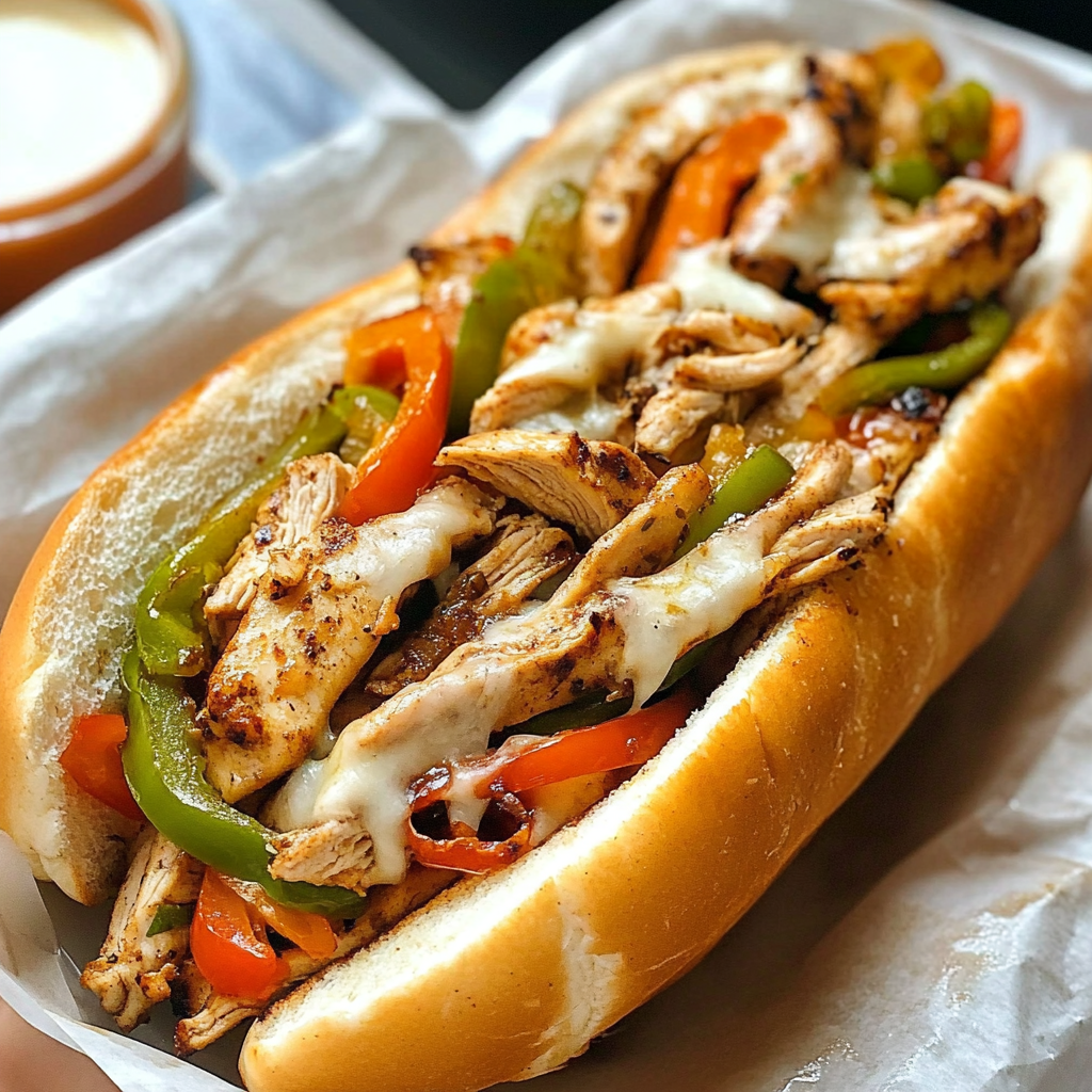 Chicken Philly Cheesesteak