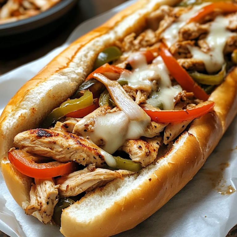 Chicken Philly Cheesesteak