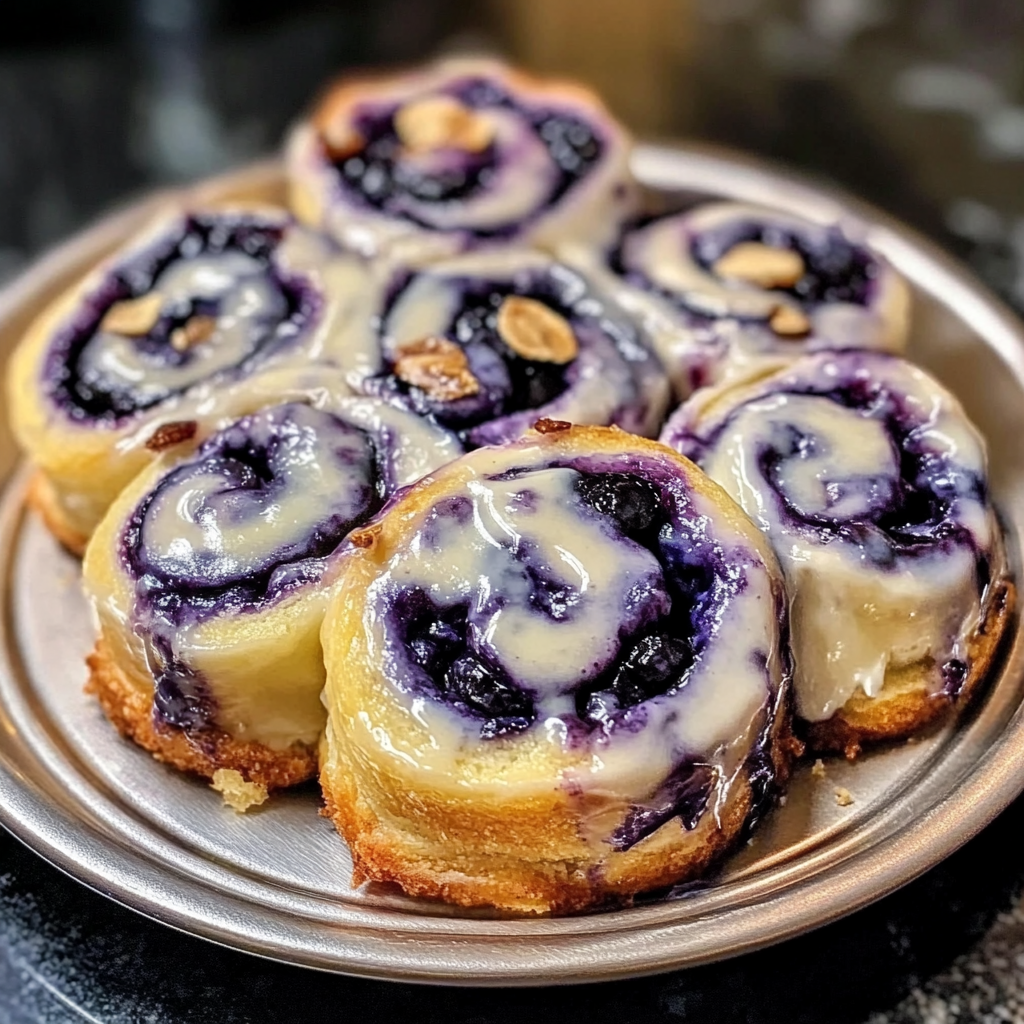 Blueberry Cheesecake Rolls