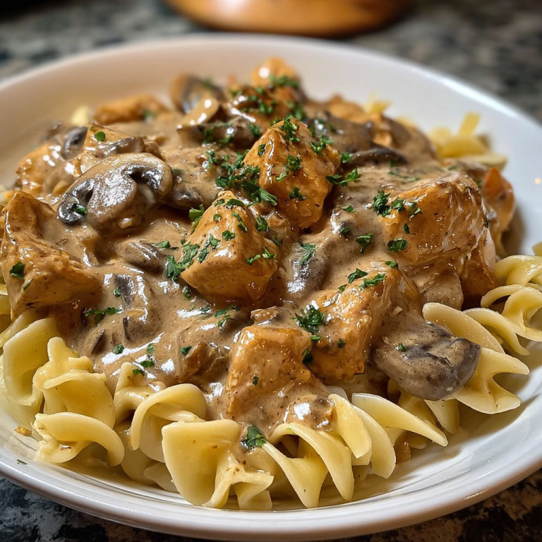 Easy Chicken Stroganoff