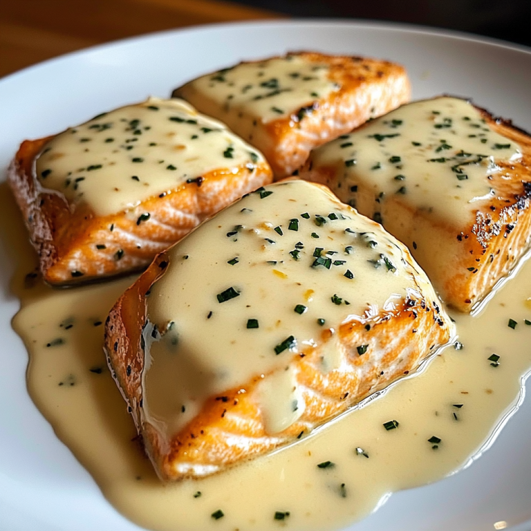 Creamy Garlic Salmon