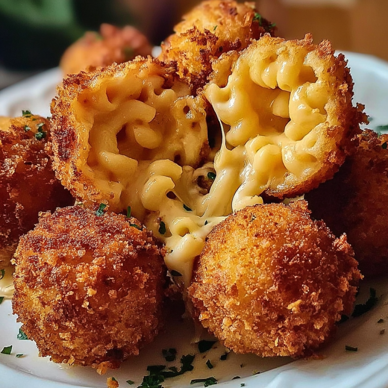 Crispy Fried Mac and Cheese Balls