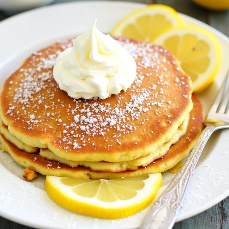 Lemon Ricotta Pancakes
