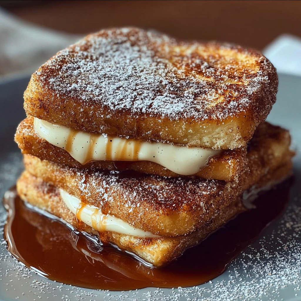 Churro Stuffed French Toast