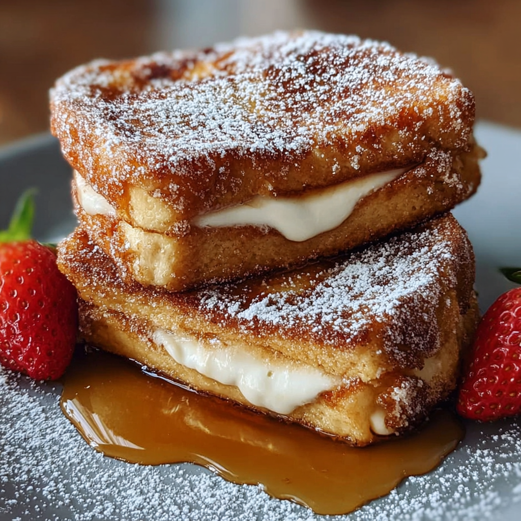 Churro Stuffed French Toast