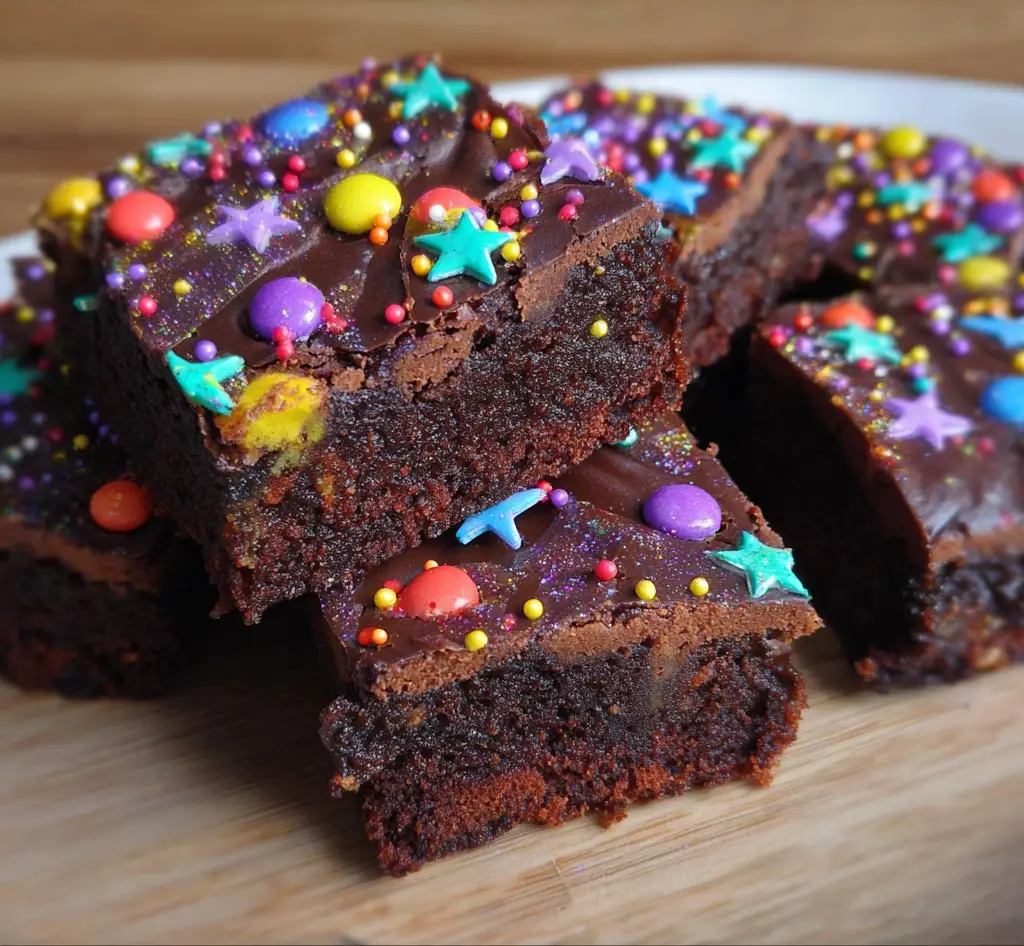 Homemade Cosmic Brownies