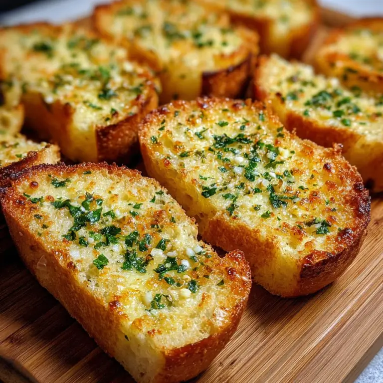 Garlic Bread with Slice Bread