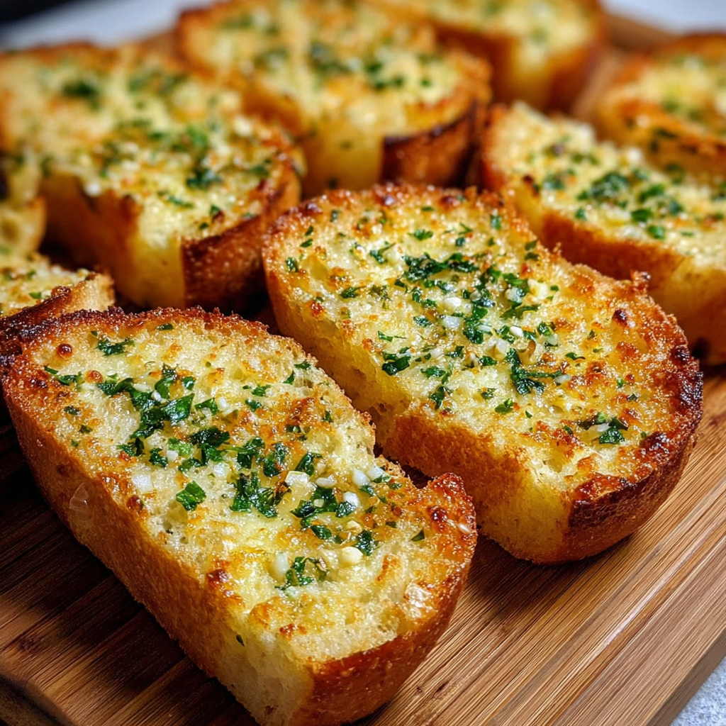 Garlic Bread with Slice Bread