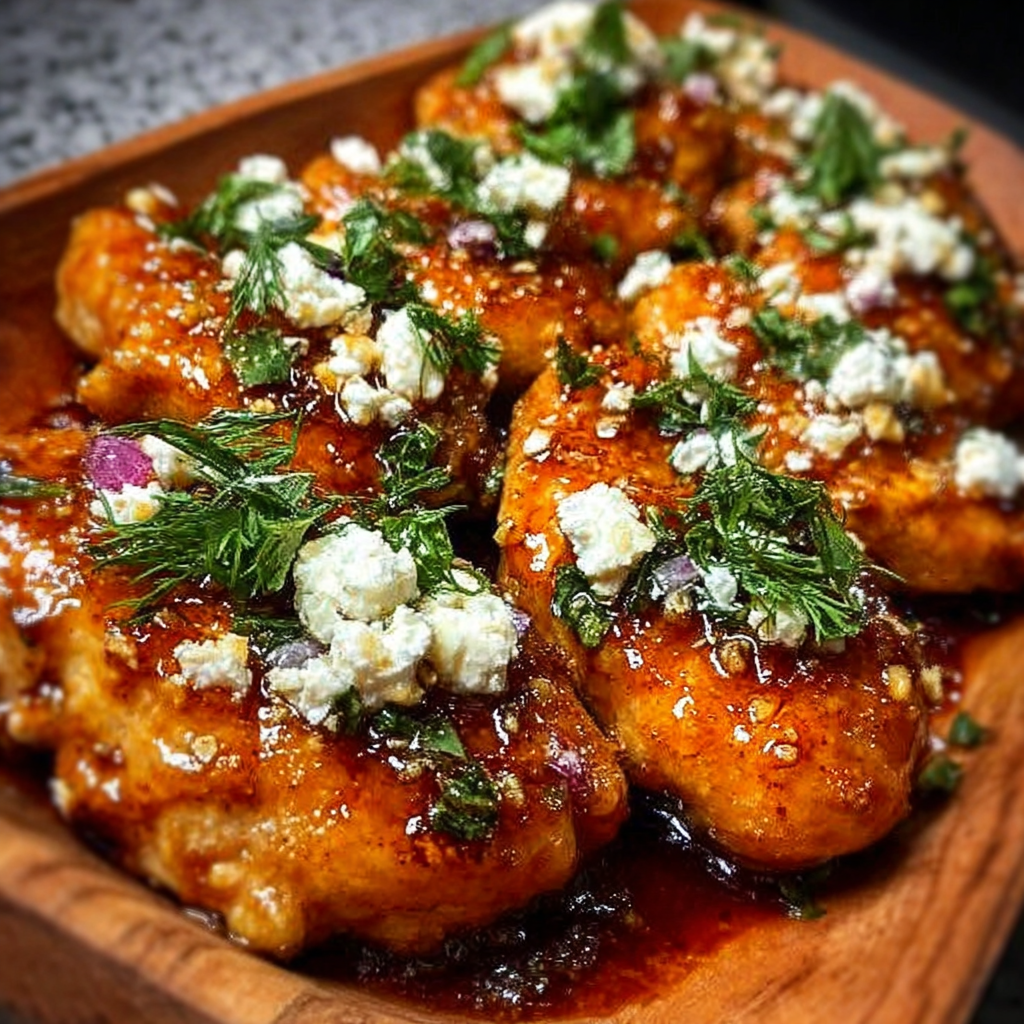 Hot Honey Feta Chicken