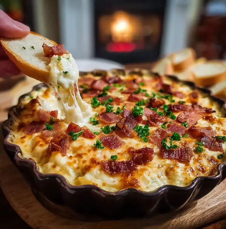 Hot Smoked Gouda Bacon Dip