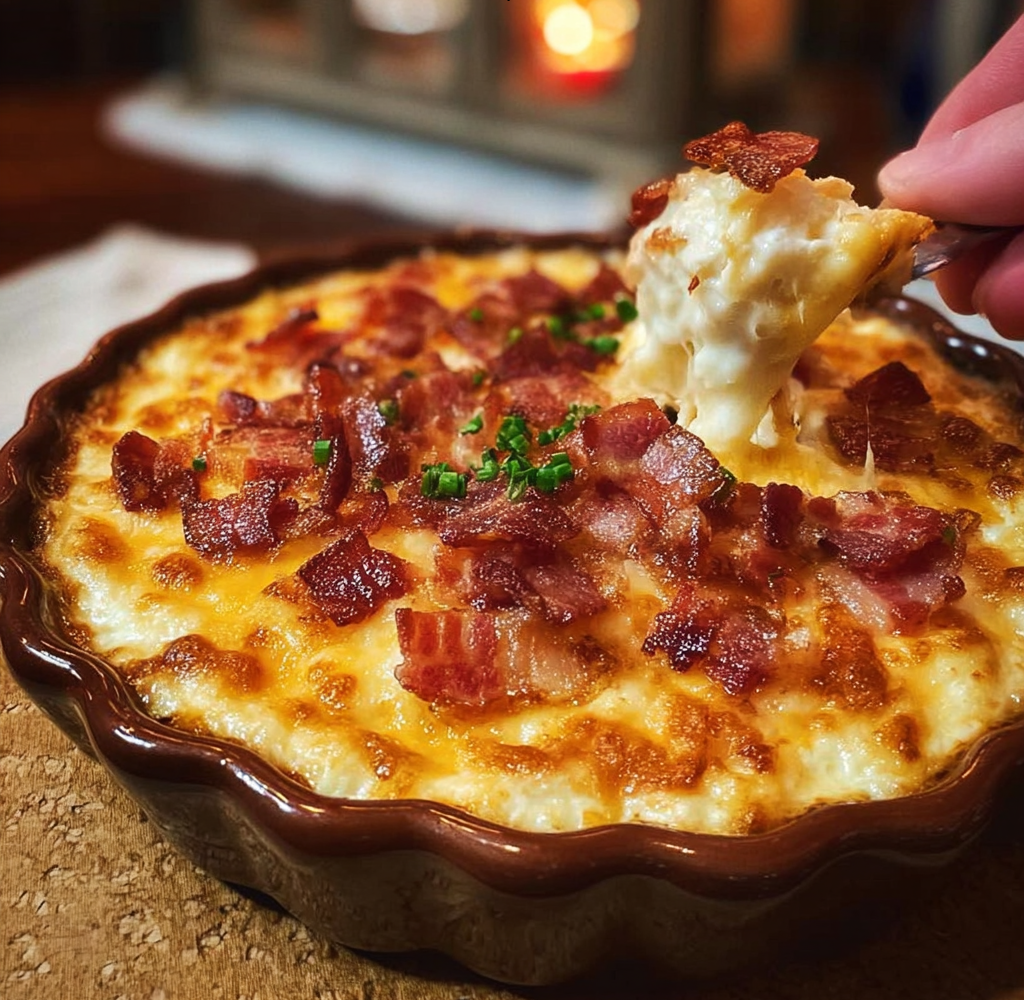 Hot Smoked Gouda Bacon Dip