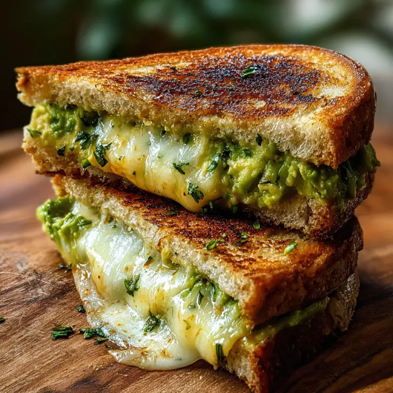 Creamy Avocado Grilled Cheese