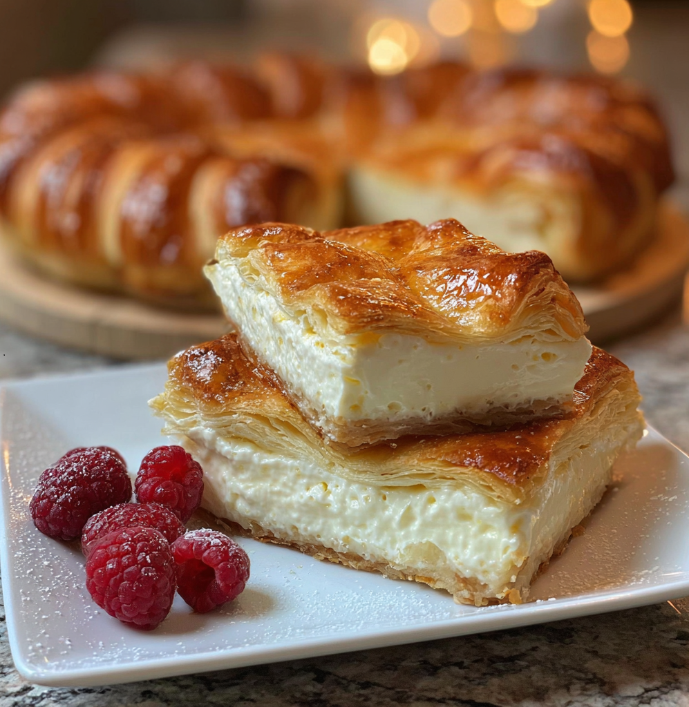 Crescent Rolls Cheesecake